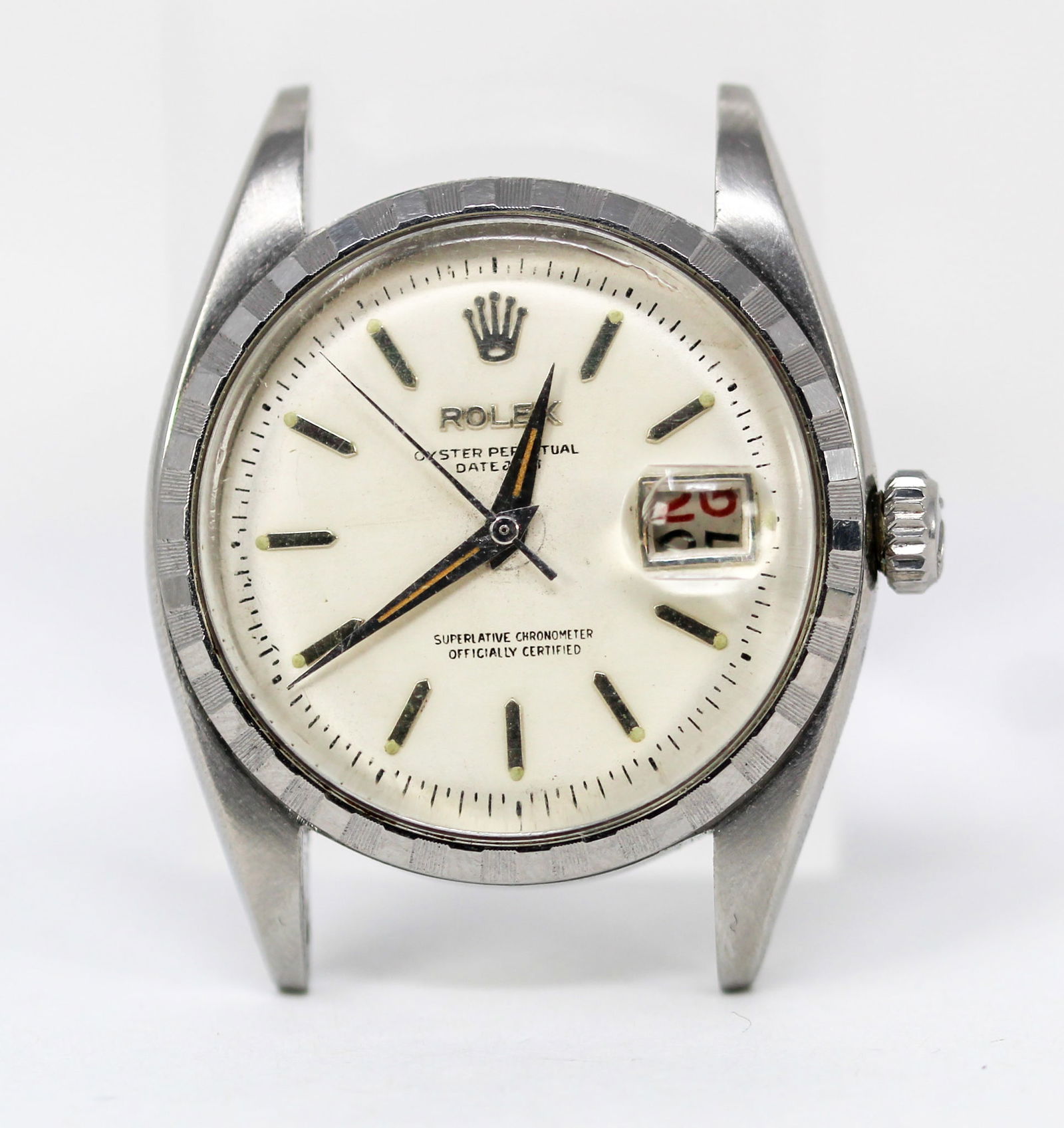 Vintage Rolex Oyster Perpetual Datejust Wristwatch *Crown Needs to be Reattached, Needs Repair* (1 of 6)