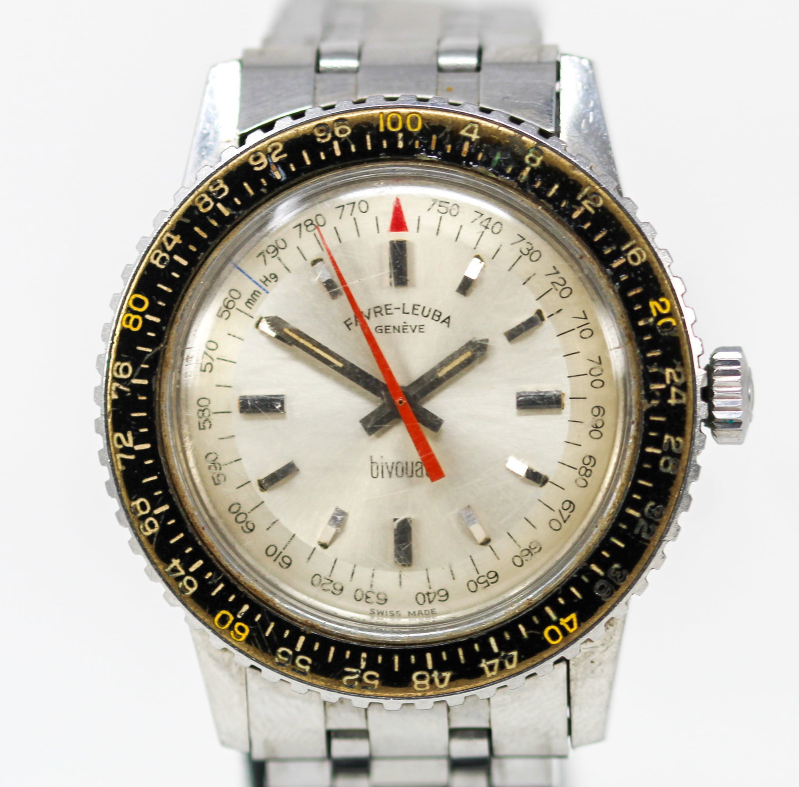 Vintage Favre-Leuba Geneve Bivouac Wristwatch (1 of 9)