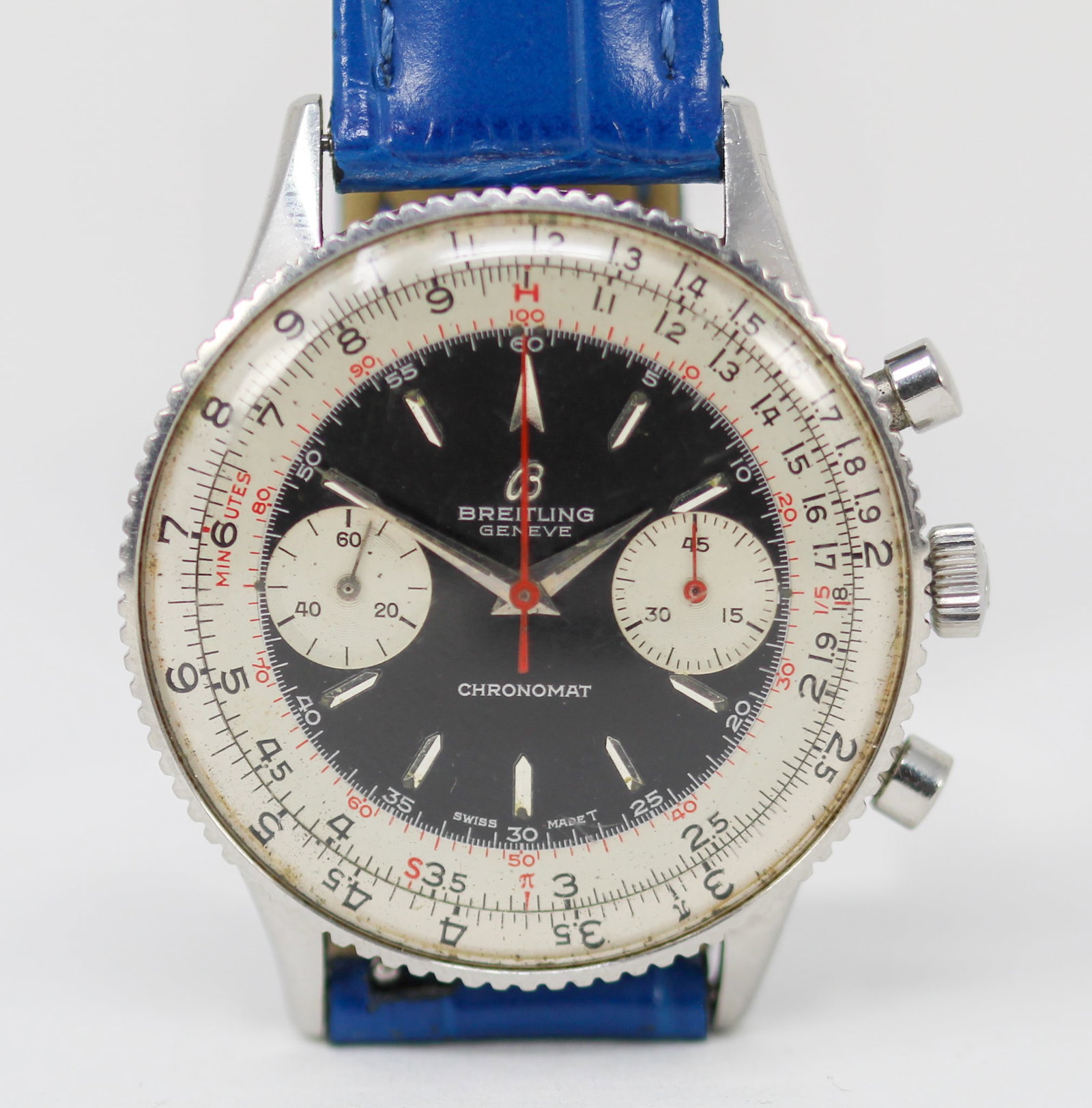Vintage Breitling Geneve Chronomat Chronograpgh Wristwatch (1 of 4)