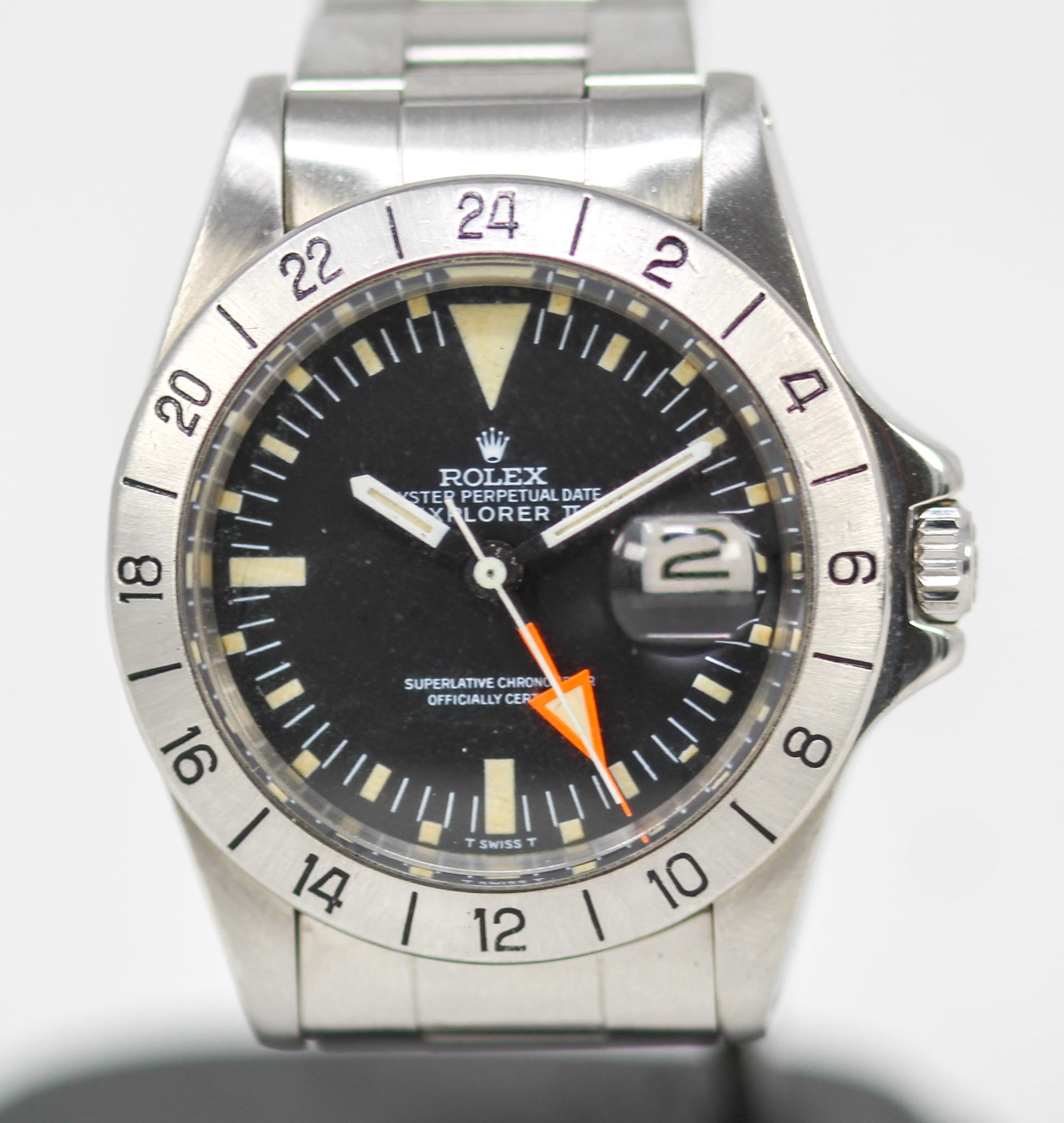 Vintage Rolex Oyster Perpetual Date Explorer II Wristwatch (1 of 8)