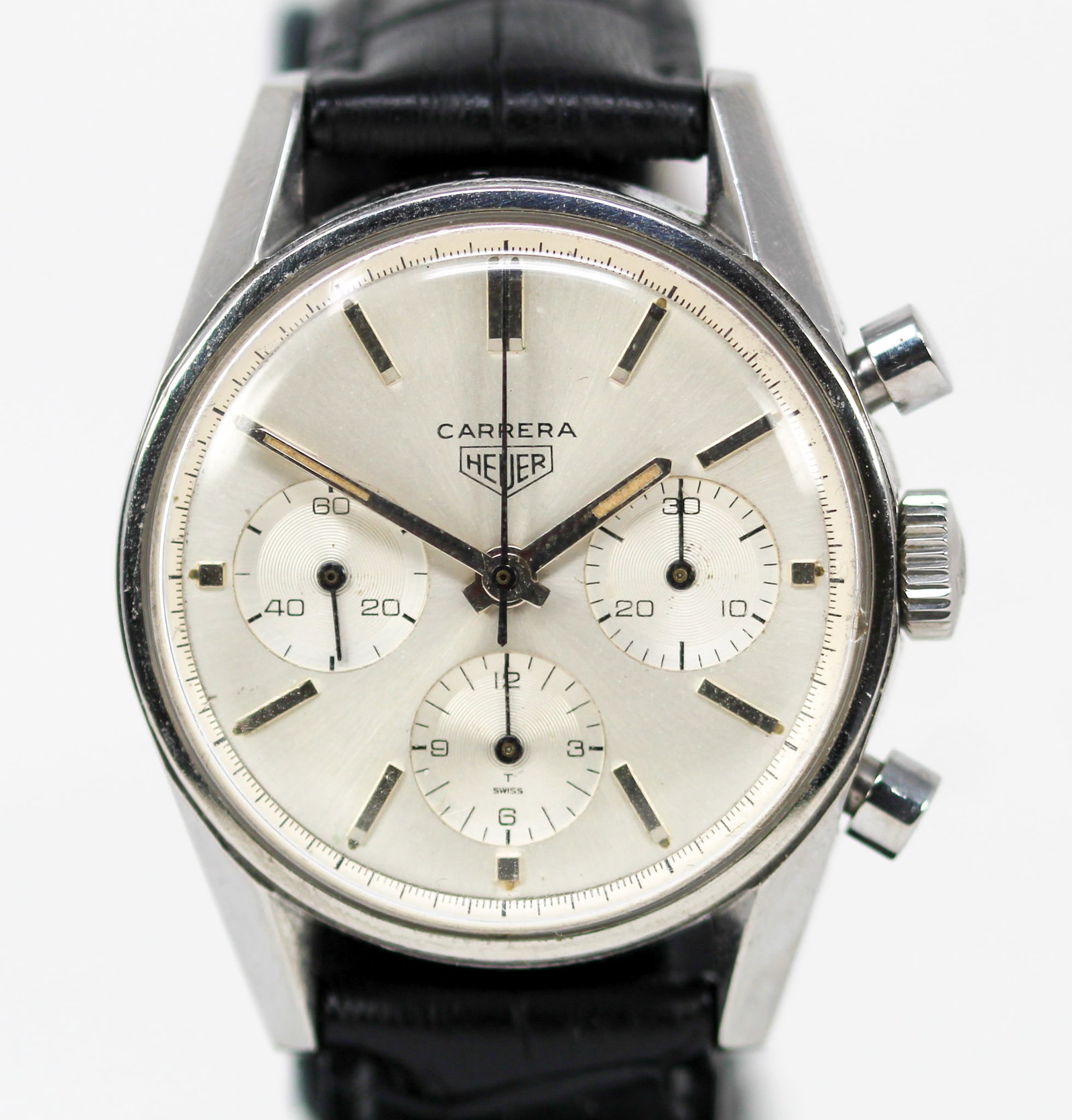 Vintage Heuer Carrera Chronograph Wristwatch (1 of 4)
