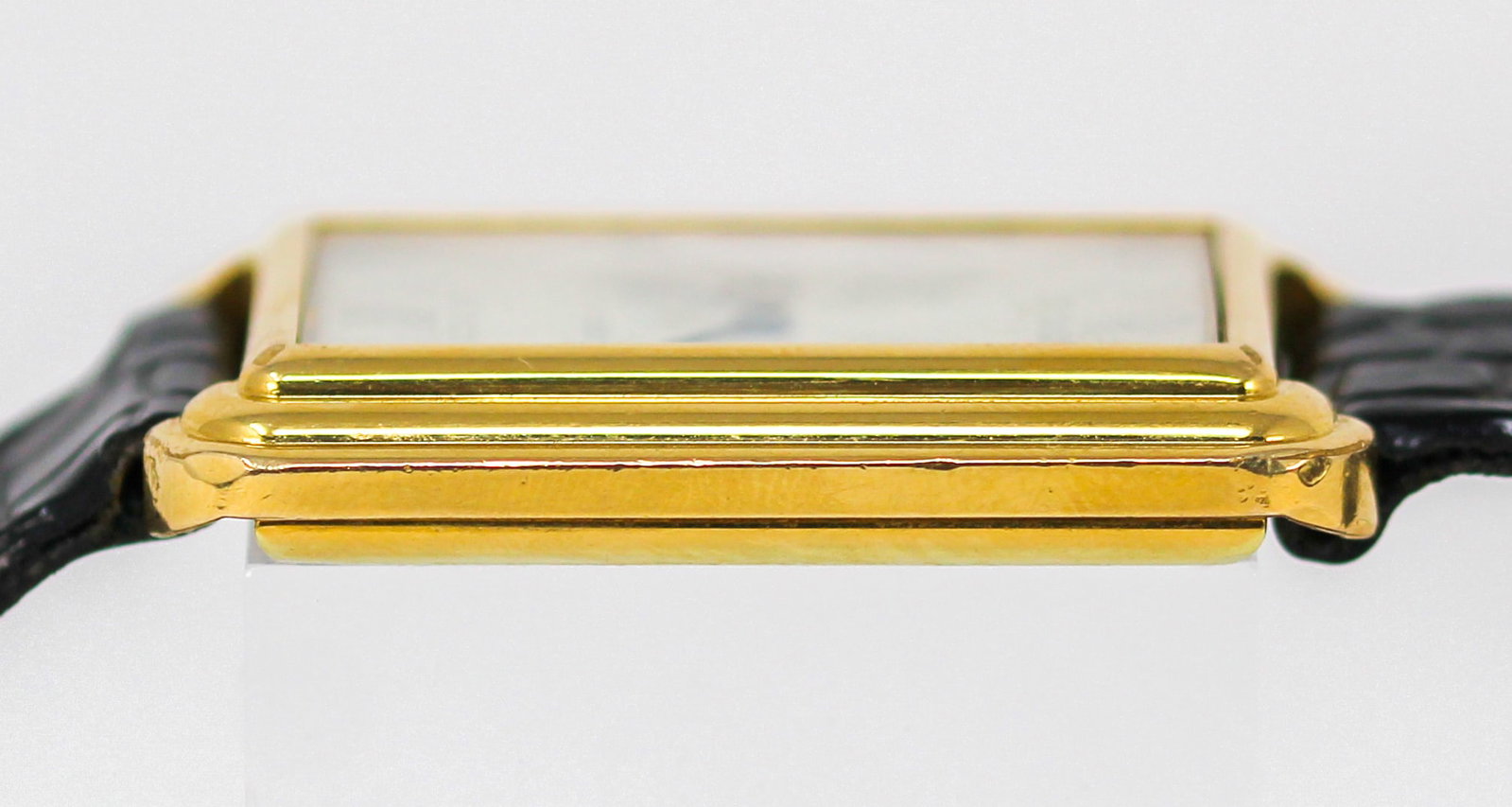 Vintage Cartier Rectangular Wristwatch - 2