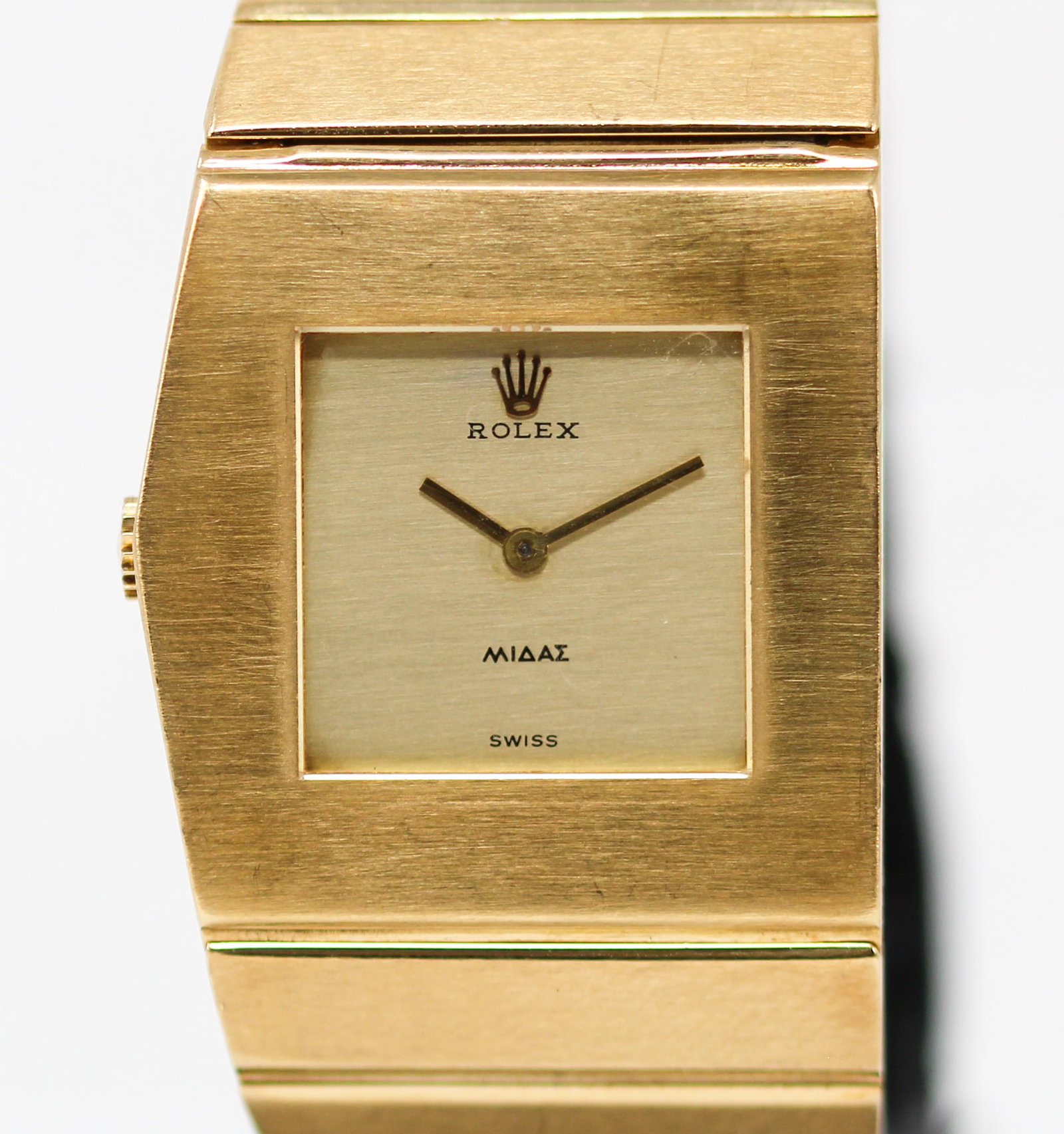 Vintage Rolex King Midas Wristwatch in 18kt Yellow Gold (1 of 9)