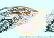 ANTIQUE WHITE GOLD DIAMOND ENGAGEMENT RING: This ANTIQUE Style Wedding Set is 14k WHITE Gold and it is an Authentic and Accurate copy of a Wedding Set Circa 1930. The Wedding Band is 14k White Gold and it sits perfectly against the Engagement R