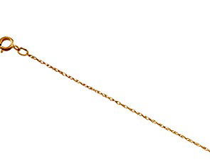 14K GOLD NECKLACE 16 INCH ROPE CHAIN: 14k Solid Gold Rope Chain 16 inches in length. You can wear it alone as a Gold Necklace or as a Chain with a Pendant.