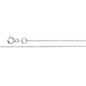 STERLING SILVER CHAIN 24 INCH ROPE NECKLACE: This STERLING SILVER Chain is 24 INCH long and ideal to wear alone or with a pendant.