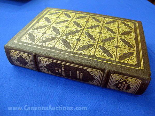 1ST EDITION BOOK A BELL FOR ADANO SIGNED BY JOHN HERSEY: This Book, "A Bell For Adano" was Signed by the Author JOHN HERSEY in Blue ink. The Signature is Guaranteed by the Publisher. It is a 1st Franklin Library Edition Signed Limited Edition in Full Genuin