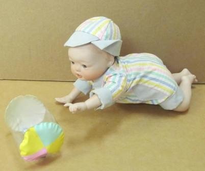 1992 ASHTON DRAKE DOLL TODD BY BELLO ORIGINAL BOX COA: This is the first of the Dolls in the collection entitled "Playtime Babies" issued in 1992 By Aston Drake Galleries. This Doll was made by artist Yolanda Bello and called "TODD" . It is in the Origina