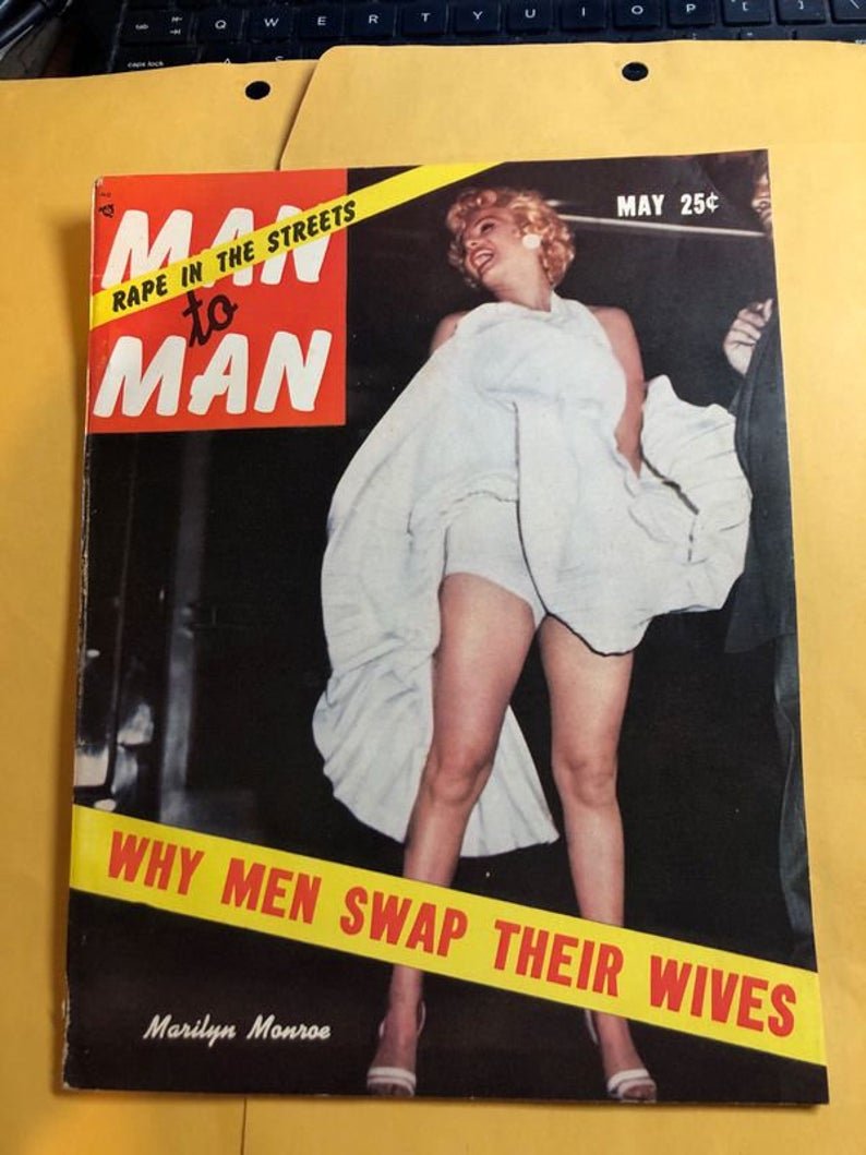Man to Man May 1955 Edition Vol-6 #1 Marilyn Monroe (1 of 2)