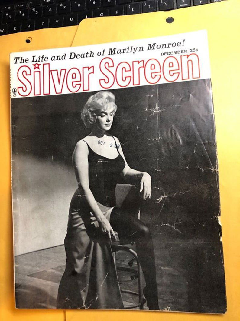 Silver Screen Dec 1962 The Life/Death of Marilyn Monroe (1 of 8)