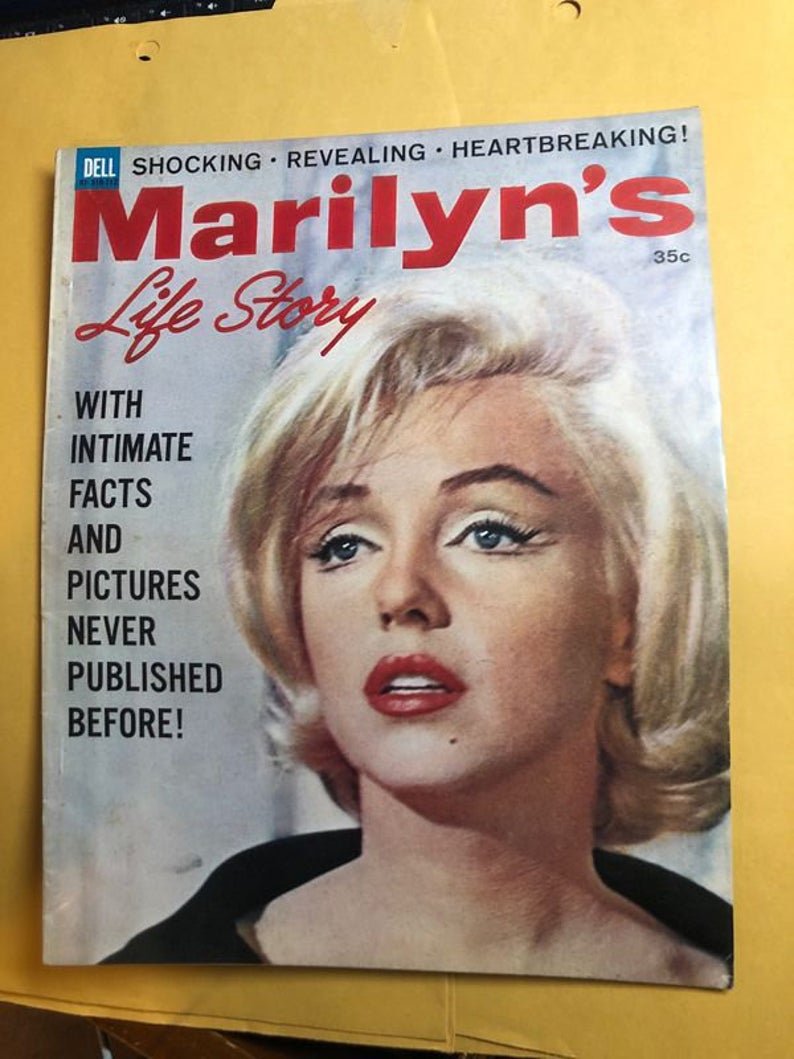 Marilyn’s Life Story 1962 Magazine in Good Condition (1 of 10)