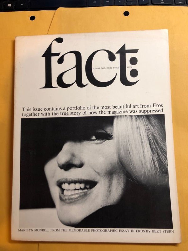 Fact 1965 Vol-2 Issue 3 Magazine by Ralph Ginsburg (1 of 2)
