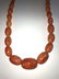 Vintage Baltic Amber Graduated Bead Necklace 27" Tested - 2
