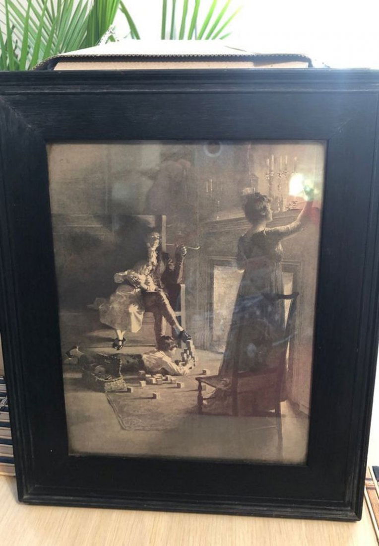 Early 1800’s Framed Print Preowned From an Estate..... (1 of 5)