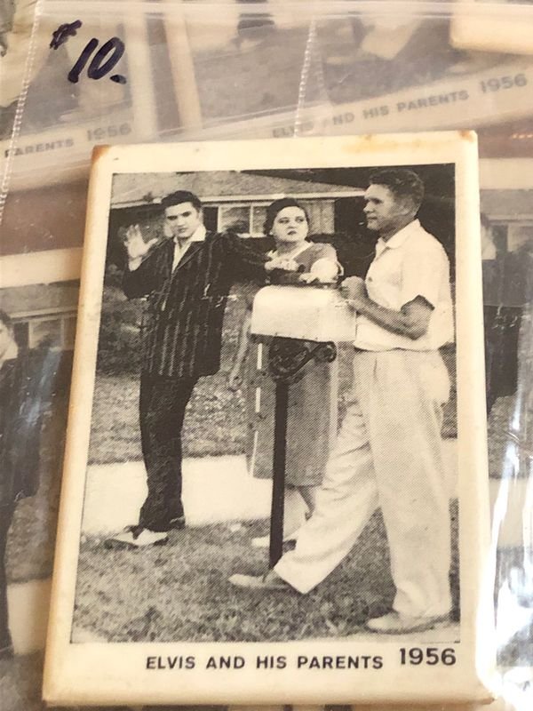 7 Scarce Vintage Elvis Presley Pocket Mirrors 2” x 3” (1 of 3)