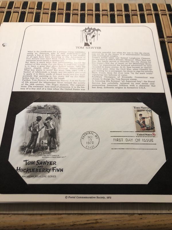 Lot of 10 First Day Covers On a Story Card Stock #2 (1 of 10)