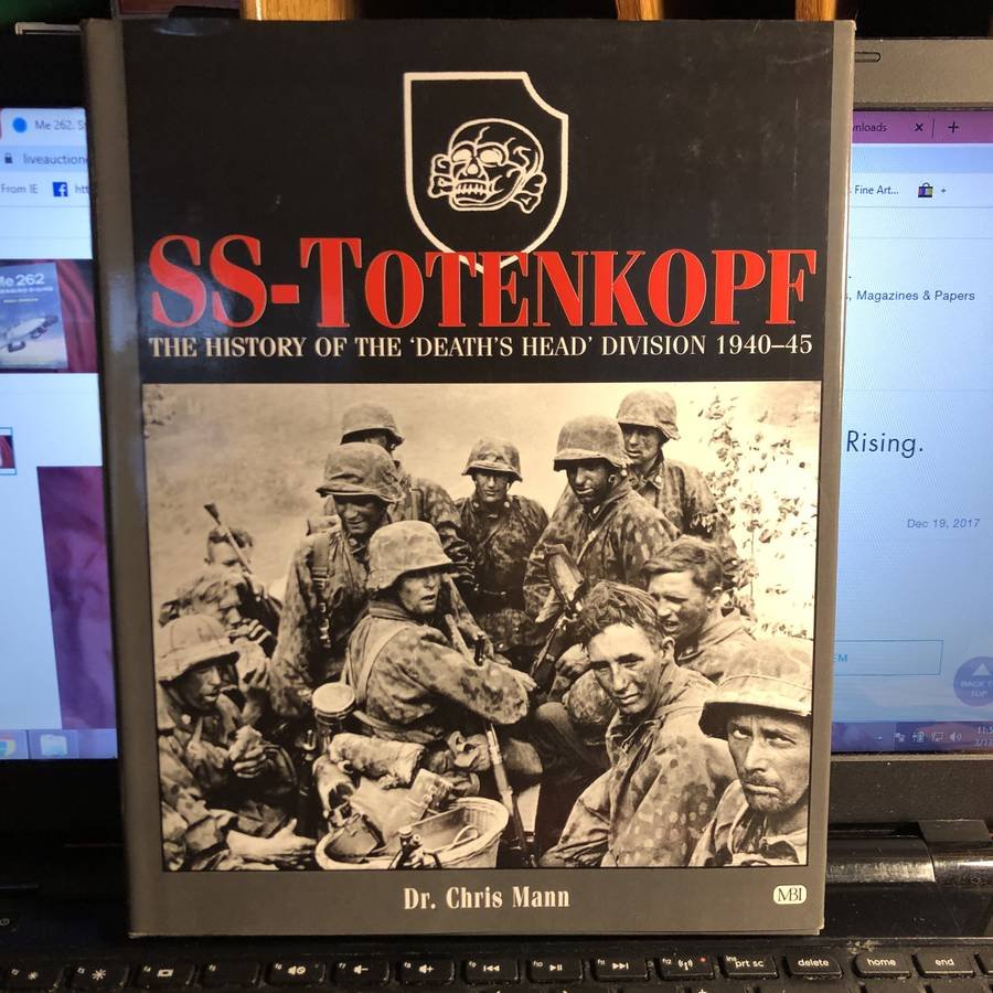 SS-Totenkopf Hardcover by Dr Chris Mann VG Condition...: SS-Totenkopf Hardcover by Dr Chris Mann VG Condition...Shipping $5.00