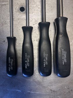 Vintage Snap on Clutch Screwdriver Set Preowned in Good (1 of 2)