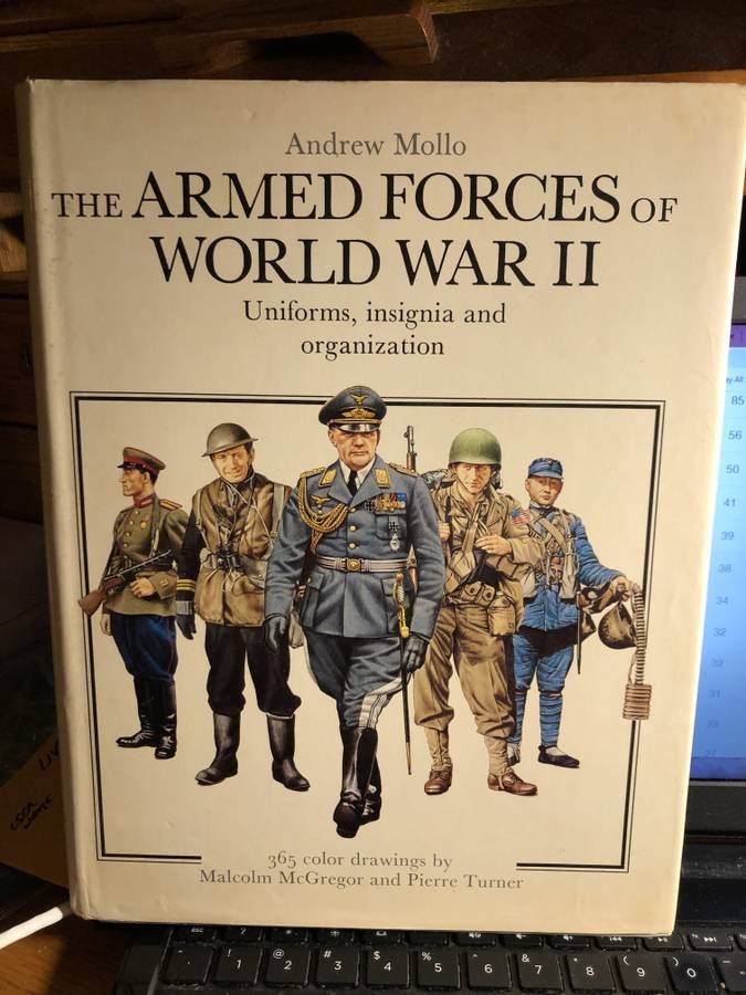The Armed Forces of WW2 Uniform Illustration Book (1 of 3)