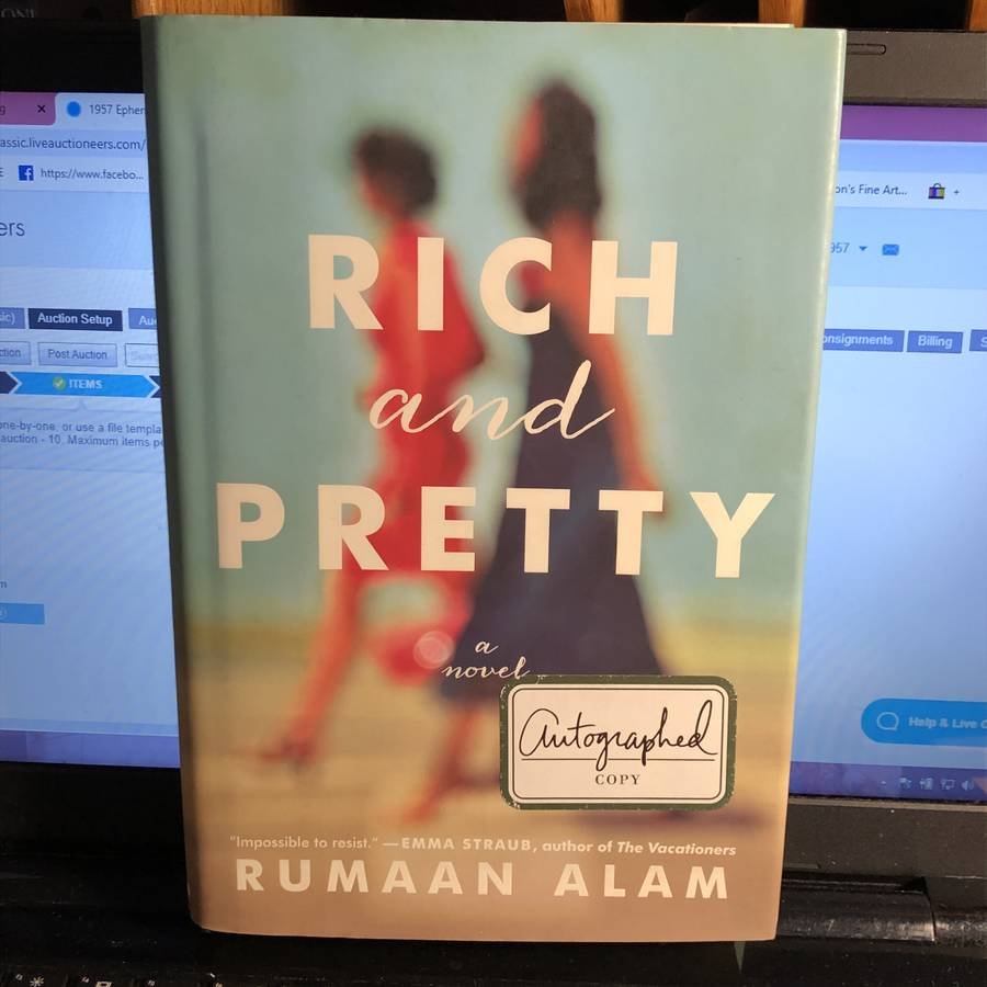 Rich & Pretty Hardcover Signed Copy by Rumaan Alam: Rich & Pretty Hardcover Signed Copy by Rumaan Alam Preowned in VG Condition. Shipping $5.00