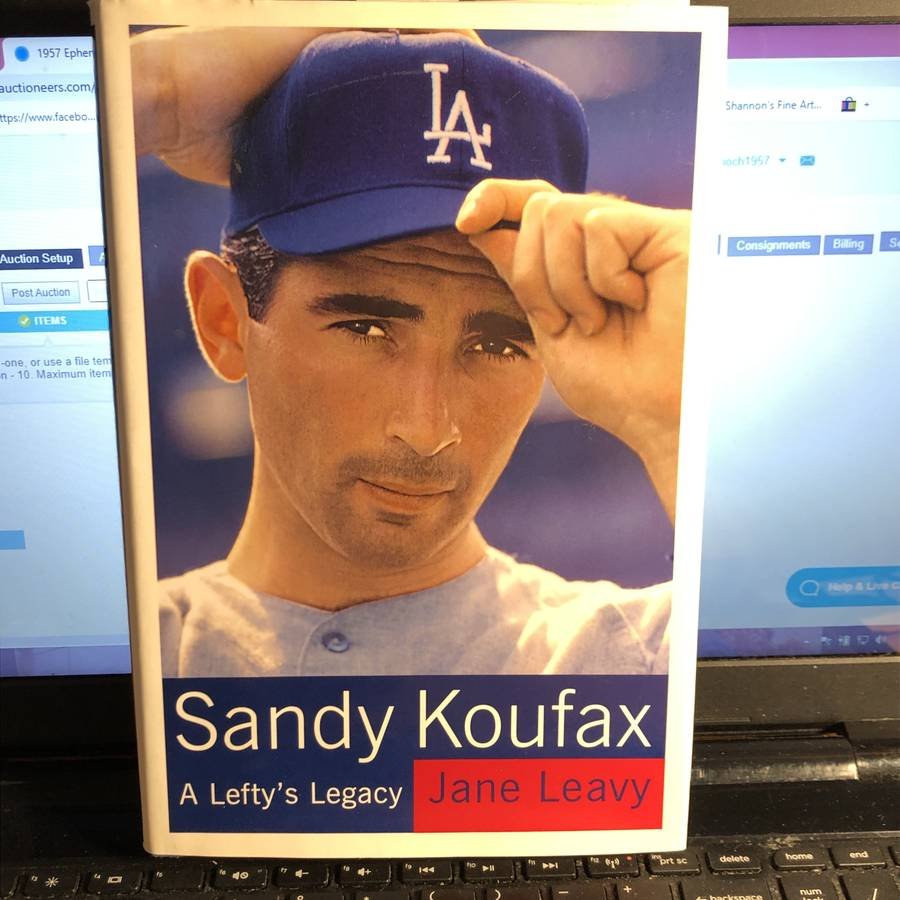 Sandy Koufax A Lefty's Legacy by Jane Leavy: Sandy Koufax A Lefty's Legacy by Jane Leavy Preowned in VG Condition...Shipping $5.00