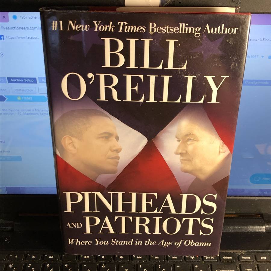Pinheads & Patriots Hardcover by Bill O'Reilly Preowned: Pinheads & Patriots Hardcover by Bill O'Reilly Preowned in VG Condition. Shipping $5.00