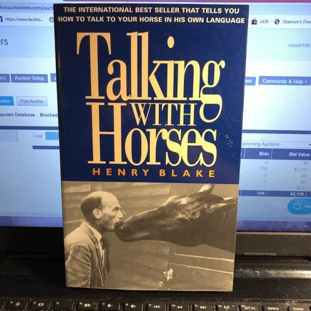 Talking with Horses Softcover by Henry Blake in VG...: Talking with Horses Softcover by Henry Blake in Good Condition Preowned. Shipping $5.00 Multiple Lots Won, the Shipping Fees will Combined or Adjusted.
