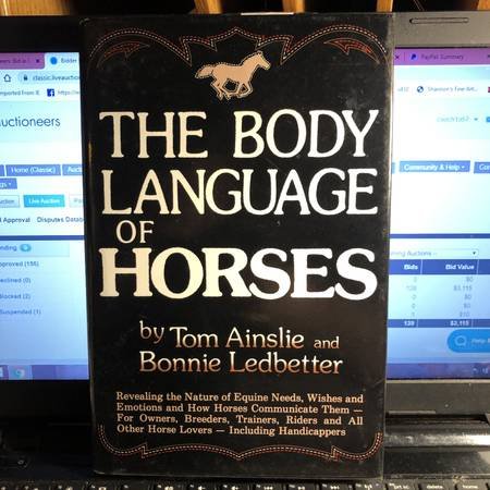 The Body Language of Horses Hardcover by Ainslie... (1 of 3)