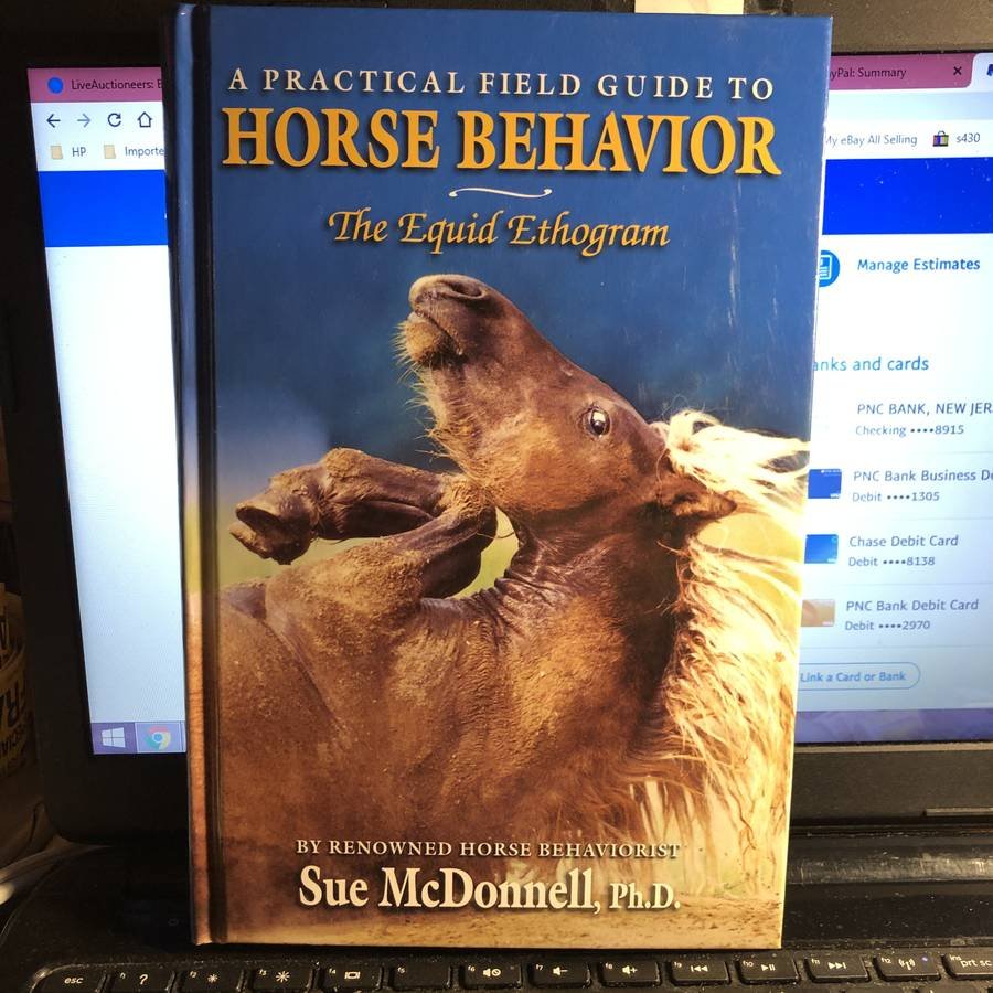 Horse Behavior Hardcover by Sue McDonnell in VG Cond...: Horse Behavior Hardcover by Sue McDonnell in VG Condition Preowned. Shipping $5.00 Multiple Lots Won, the Shipping Fees will Combined or Adjusted.