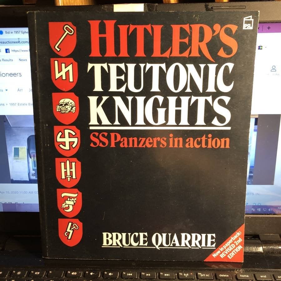 Hitler's Teutonic Knights Softcover by Bruce Quarrie: Hitler's Teutonic Knights Softcover by Bruce Quarrie in Good Condition...Shipping $5.00
