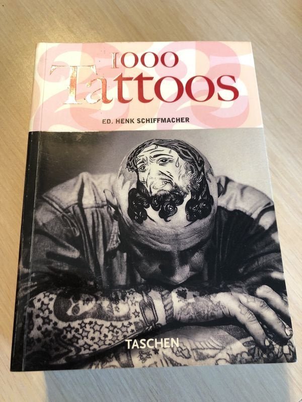1000 Tattoos Softcover 573-Pgs by Ed Henk Schiffmacher.: 1000 Tattoos Softcover 573-Pages by Ed Henk Schiffmacher In Vg Condition. Shipping $5.00