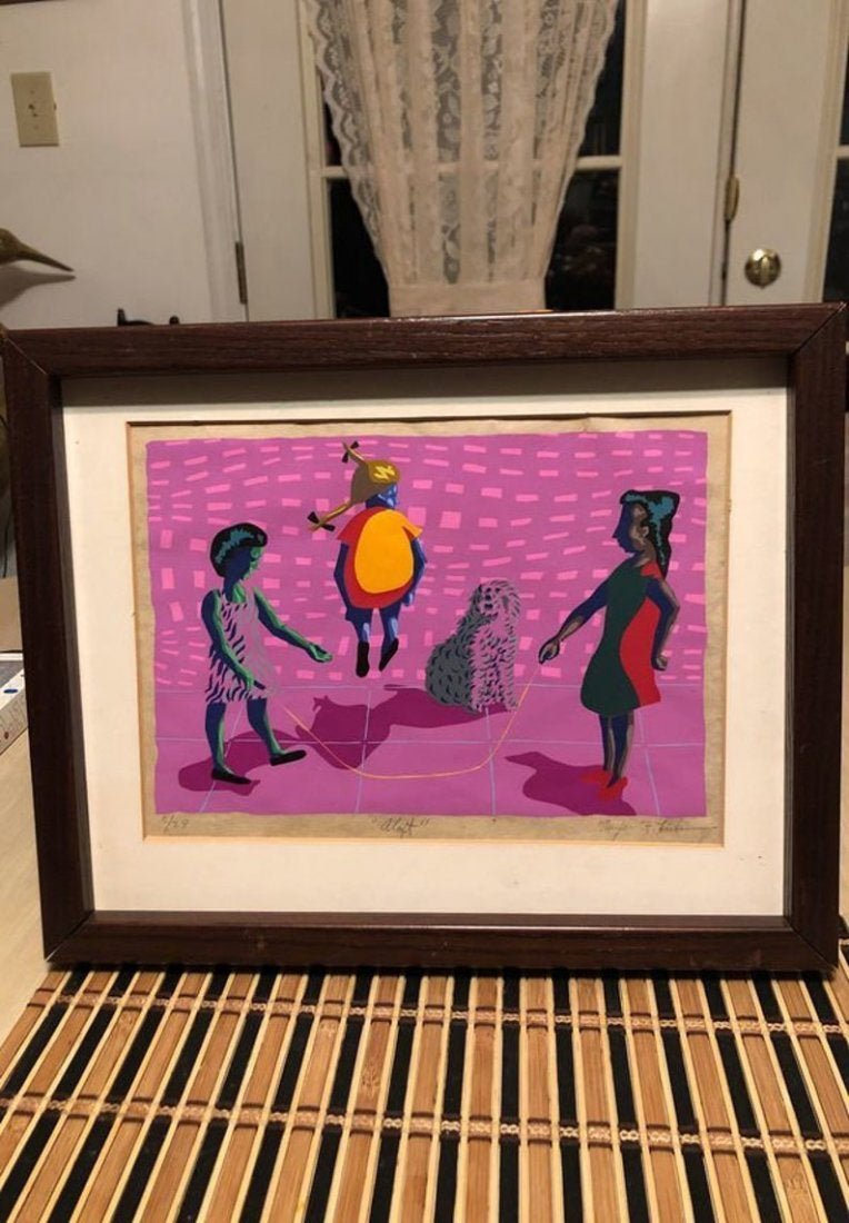 Brooklyn’s Own Artist “Meyer F. Lieberman Signed Serig. (1 of 7)