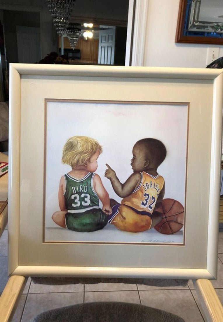 Kenneth Gatewoods Larry Bird & Magic Johnson Let’s Play (1 of 5)