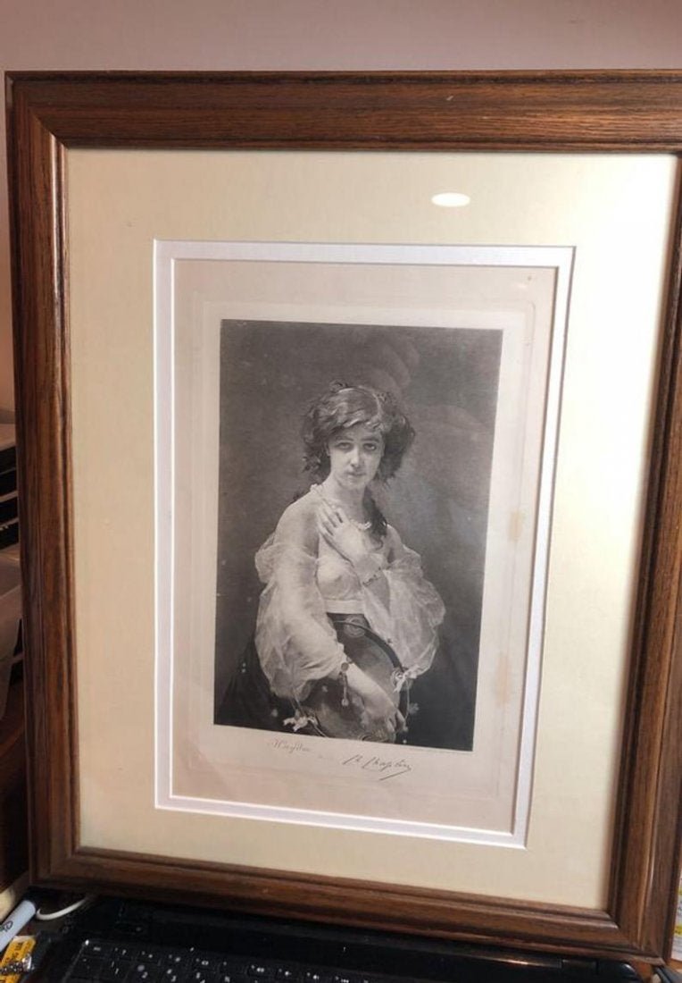 Charles Joshua Chaplin 19th Century Etching/Engraving.. (1 of 10)