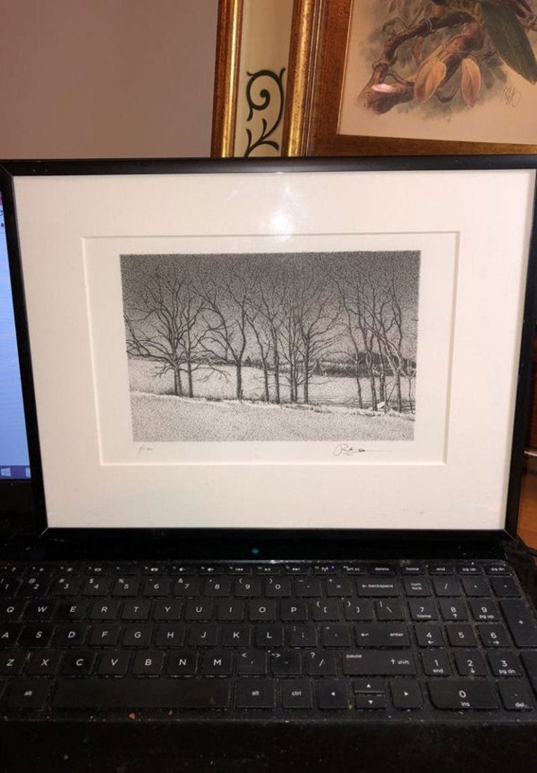 Peter Grimford 1/100 Signed Print/Lithograph 9” x 12”.. (1 of 6)