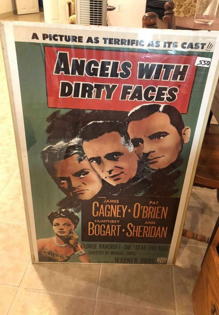 Angels with Dirty Faces Movie Poster 24” x 36” as Pic'd (1 of 2)