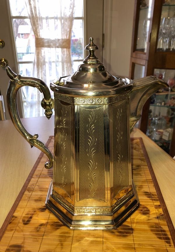 Victorian Era Very Large 12-1/4” Tall Silver Plated.... (1 of 9)