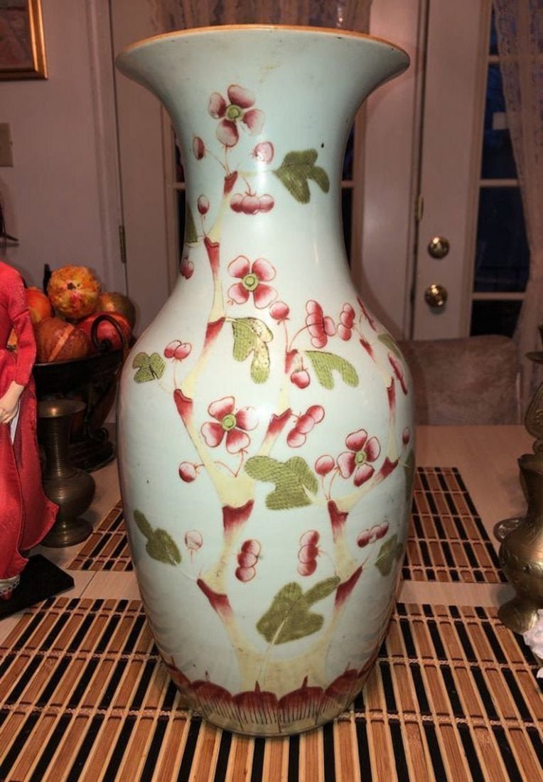 Early Dynasty Chinese Vase 17-1/3" Tall From an Estate (1 of 10)