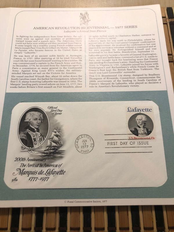 Lot of 10 First Day Covers On a Story Card Stock #31... (1 of 10)