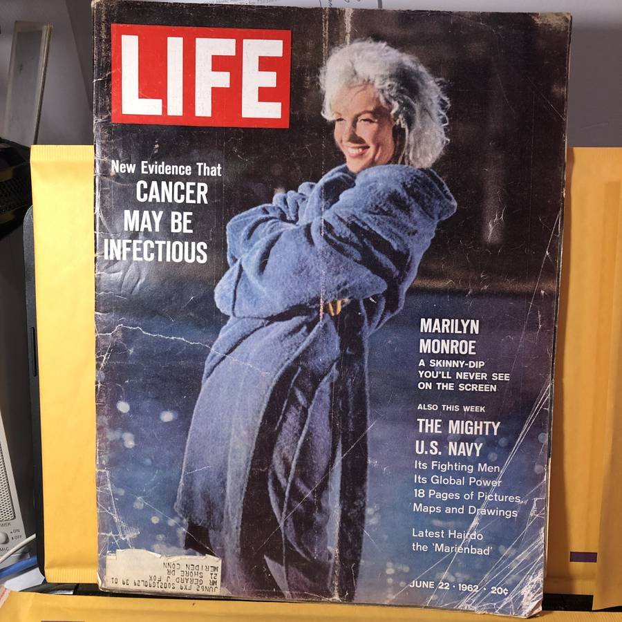 MARILYN MONROE Edition LIFE JUNE/1962 Magazine Preowned (1 of 8)