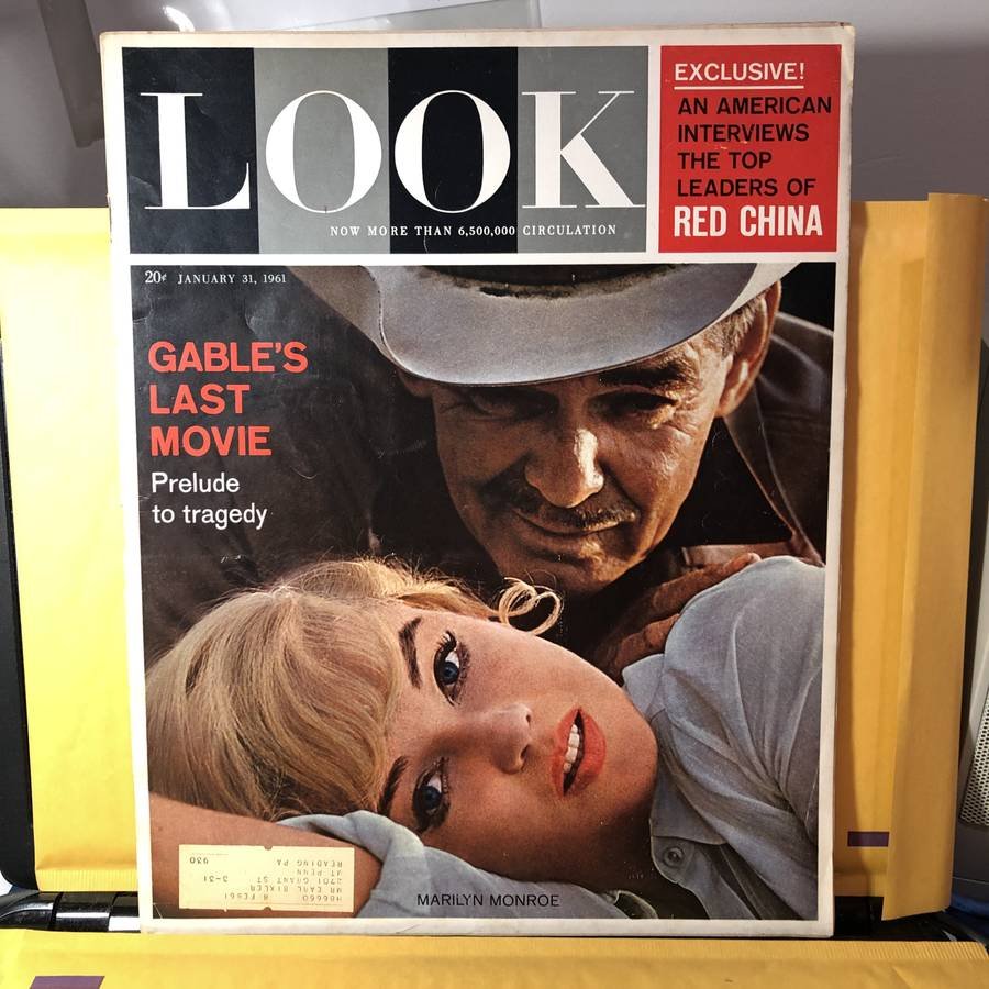 MARILYN MONROE Edition LOOK JANUARY/1961 Magazine... (1 of 2)