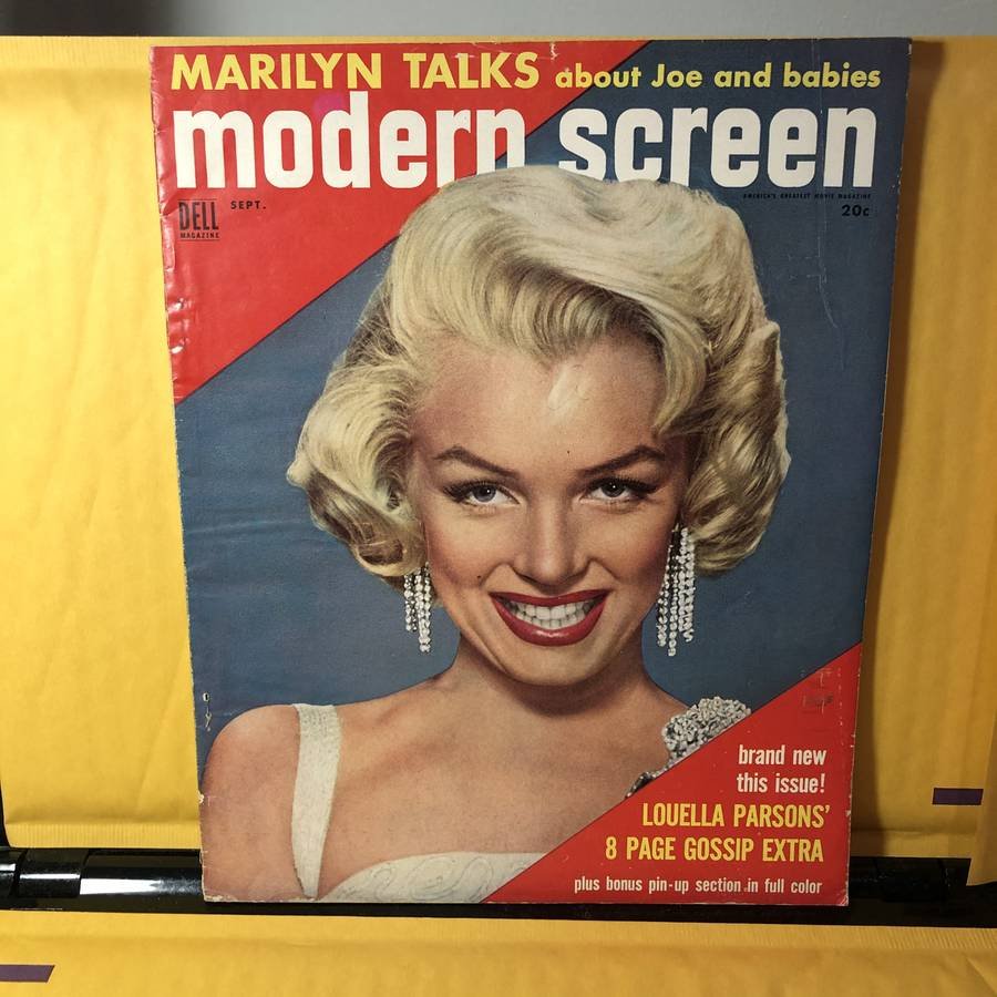 MARILYN MONROE Edition MODERN SCREEN SEPT/1954 Magazine (1 of 3)