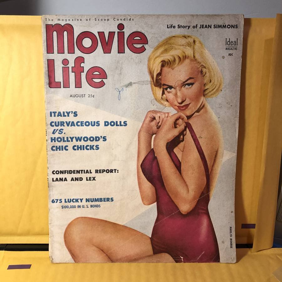 MARILYN MONROE Edition MOVIE LIFE AUGUST/1954 Magazine (1 of 4)