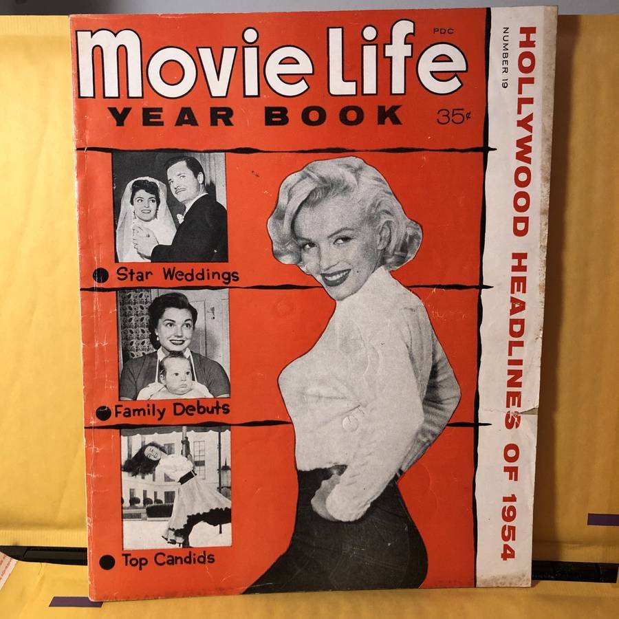 MARILYN MONROE Edition MOVIE LIFE #19/1954 Magazine... (1 of 3)