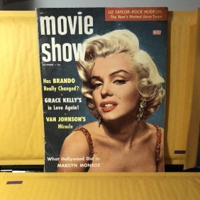 MARILYN MONROE Edition MOVIE SHOW NOV/1955 Magazine...: MARILYN MONROE Edition MOVIE SHOW NOV/1955 Magazine Preowned in POOR Condition as Pictured. FREE DOMESTIC SHIPPING!