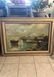 Vintage Huge LEPRINI Mediterranean Cove Oil Painting. - 2