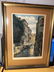 Vintage Venice Scene Signed Lithograph Framed Print...