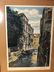 Vintage Venice Scene Signed Lithograph Framed Print... - 2