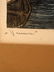 Vintage Venice Scene Signed Lithograph Framed Print... - 3