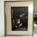 Vintage Scarce Asian Silk Screen Signed Birds Artwork..